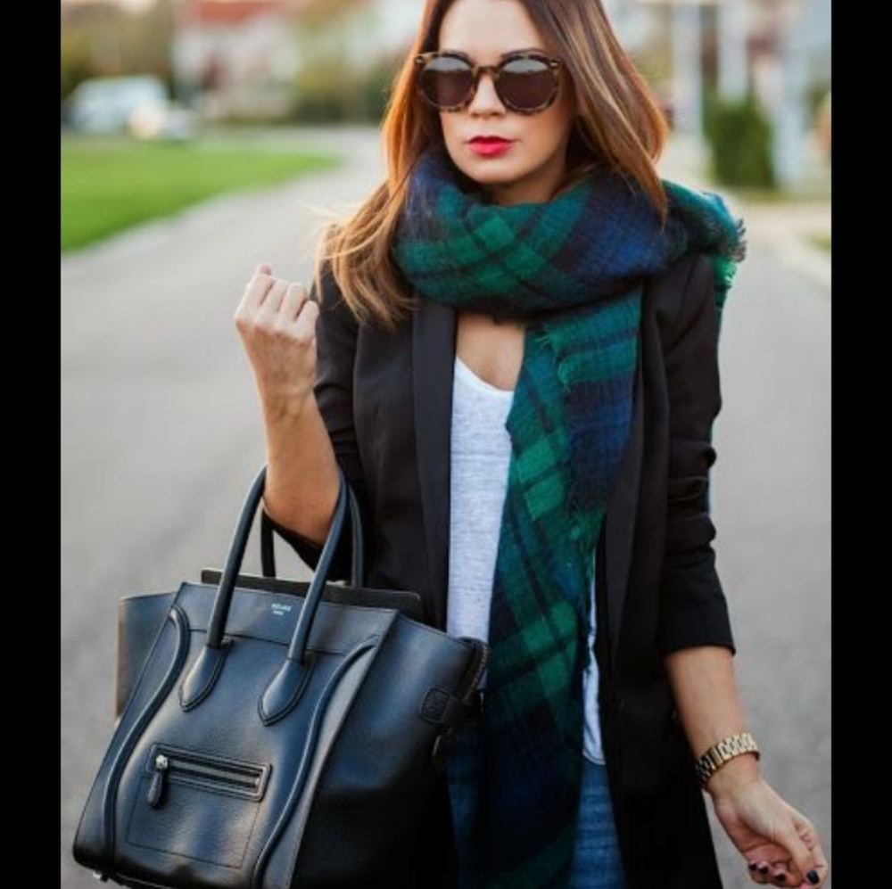 Plaid Scarf